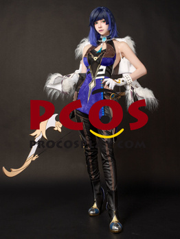 Immagine di costume cosplay Genshin Impact Yelan pronto per la spedizione C01109-AA