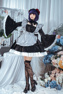 Picture of Ready to Ship My Dress-Up Darling Kitagawa Marin Black Lobelia Maid Outfit Cosplay Costume C02873