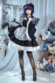 Picture of Ready to Ship My Dress-Up Darling Kitagawa Marin Black Lobelia Maid Outfit Cosplay Costume C02873