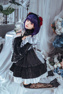 Изображение Готово к отправке My Dress-Up Darling Kitagawa Marin Black Lobelia Maid Outfit Косплей Костюм C02873