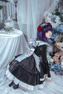 Изображение Готово к отправке My Dress-Up Darling Kitagawa Marin Black Lobelia Maid Outfit Косплей Костюм C02873