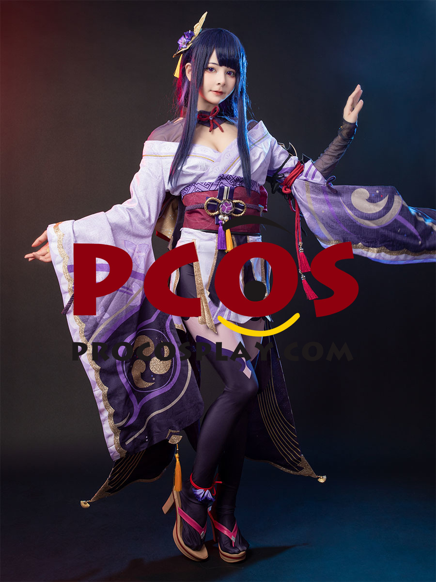 Ready to Ship Genshin Impact Raiden Shogun Cosplay Costume Updated Version - Best Profession ...