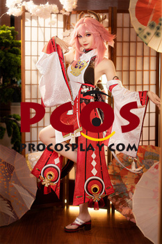 Bild von Genshin Impact Yae Miko Cosplay Kostüm C02884-AAA