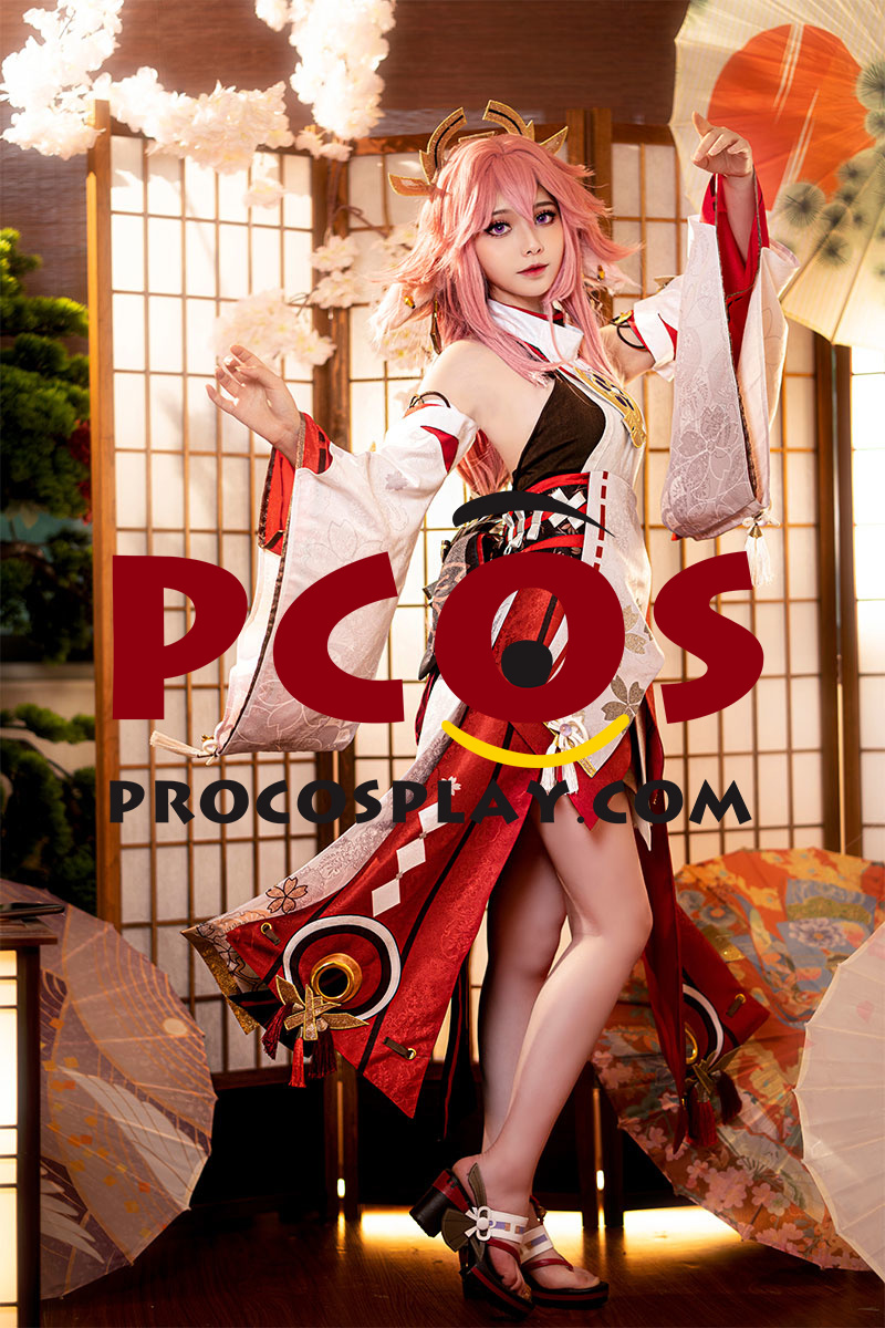 Ready to Ship Genshin Impact Yae Miko Cosplay Costume - Best Profession ...