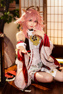 Photo de prêt à expédier Genshin Impact Yae Miko Cosplay Costume C02884-AAA