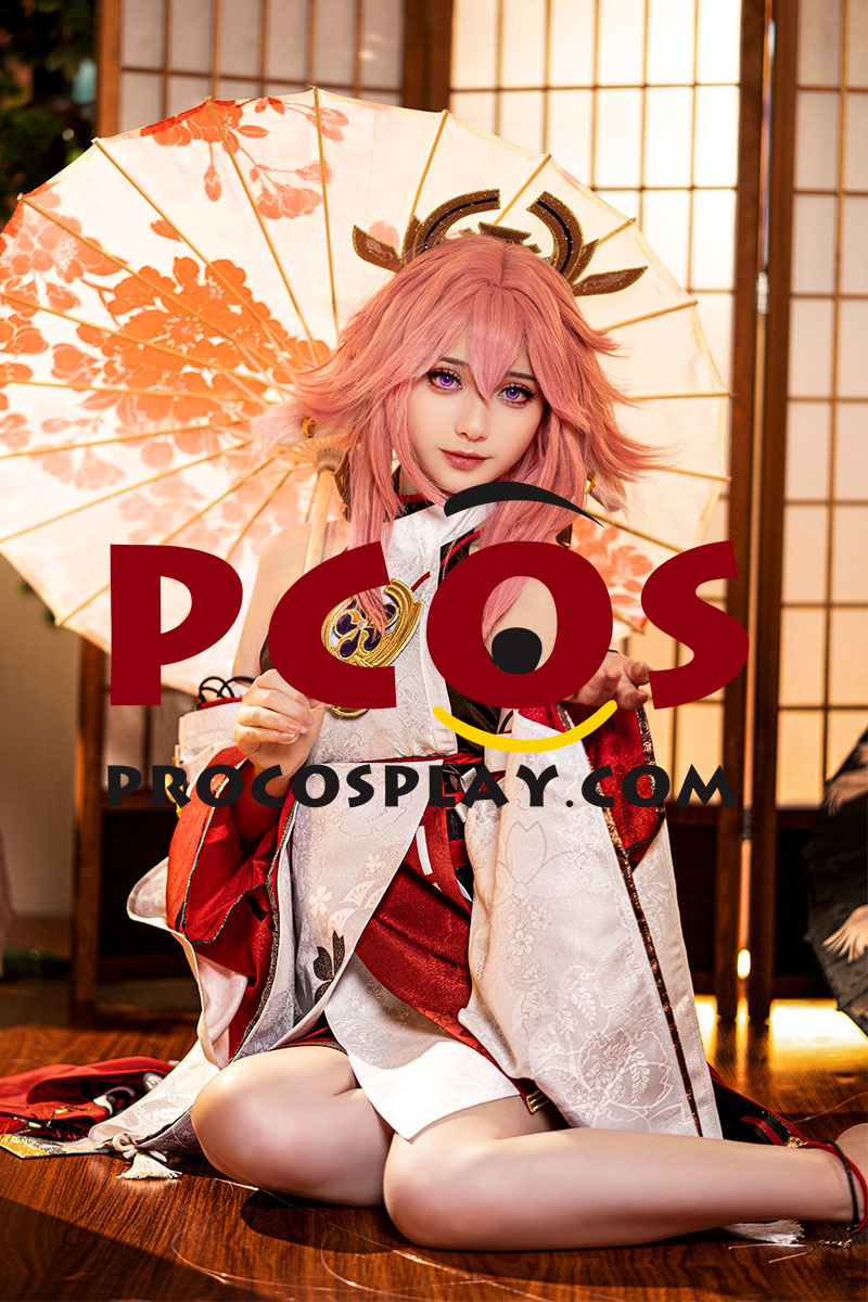 Ready to Ship Genshin Impact Yae Miko Cosplay Costume - Best Profession ...