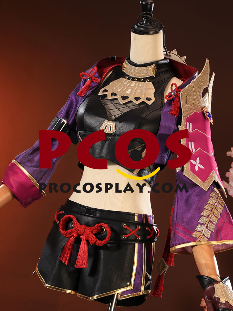 Ready to Ship Genshin Impact Kuki Shinobu Cosplay Costume Best