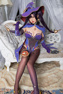 Image de prêt à expédier Genshin Impact Mona Cosplay Costume Version améliorée C02890-AAA