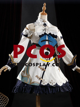 Image de prêt à expédier Genshin Impact Barbara Cosplay Costume Version améliorée C02896-AAA