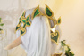 Imagen del juego Genshin Impact Sumeru Lesser Lord Nahida disfraz de Cosplay para niños C02945-AA