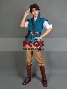 Photo de prêt à expédier coudé Flynn Rider Cosplay Costume mp001594 - Clearance