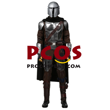 Photo de The Mandalorian Season 2 Mandalorian Cosplay Costume Version spéciale C01077