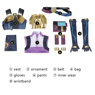 Photo de Jeu Valorant Neon Cosplay Costume C03126