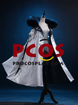 Photo du jeu prêt à expédier Genshin Impact Damselette Colombina Cosplay Costume Cape C02962B-AAA