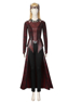 Immagine di pronto per la spedizione Doctor Strange in the Multiverse of Madness Scarlet Witch Wanda Cosplay Costume C01027