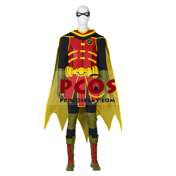 Bild von Battle of the Super Sons Robin Damian Wayne Cosplay Kostüm C07125