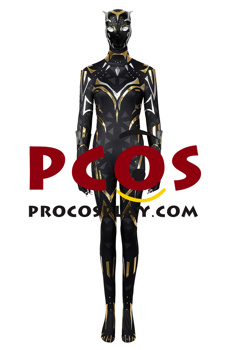 Picture of Black Panther: Wakanda Forever 2022 Female Black Panther Shuri Cosplay Costume C07519