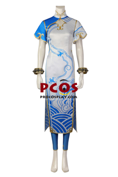 Bild von Street Fighter 6 Chun Li Cosplay Kostüm C03020