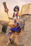 Imagen del juego Genshin Impact Sumeru Candace Cosplay disfraz C07089-AA