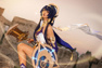 Imagen del juego Genshin Impact Sumeru Candace Cosplay disfraz C07089-AA