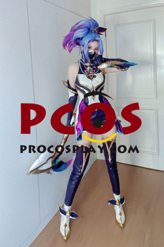 Bild von LOL Star Guardian 2022 Akali Cosplay Kostüm C03013