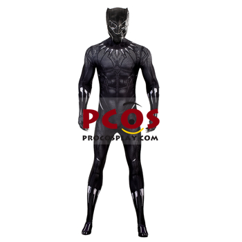 Photo de Black Panther: Wakanda Forever 2022 T'Challa Cosplay Costume Jumpsuit C07137