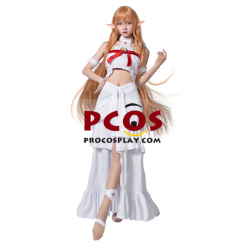 Sword Art Online Asuna Yuuki Cosplay Costume Custom Made – fortunecosplay