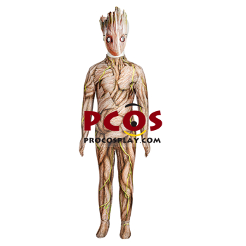 Image du nouveau costume de cosplay Groot pour enfants C07522