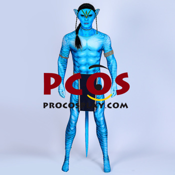 Immagine di Avatar: The Way of Water Jake Sully Costume cosplay maschile C07532