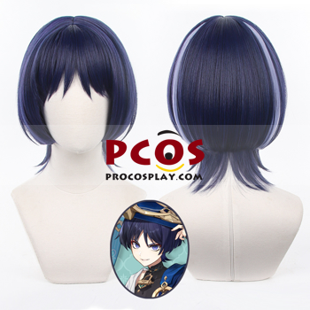 Picture of Game Genshin Impact Wanderer Cosplay Wig C07052