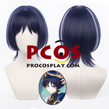 Picture of Game Genshin Impact Wanderer Cosplay Wig C07052