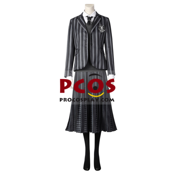 Picture of New TV show Wednesday Addams Wednesday Cosplay Costume C07057