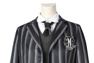 Image de la nouvelle émission de télévision mercredi Addams mercredi Costume Cosplay C07057