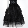 Imagen del nuevo programa de televisión Wednesday Addams Wednesday Cosplay Costume Ball Dress C07056