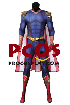 Photo de The Boys 3 Homelander Cosplay Costume Jumpsuit C07059