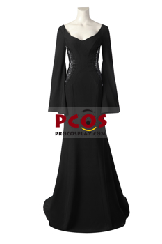 Picture of New TV show Wednesday Morticia Addams Cosplay Costume C07164