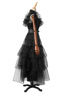 Picture of New TV show Wednesday Addams Wednesday Ball Dress C07165