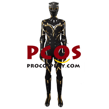 Immagine di Black Panther: Wakanda Forever 2022 Shuri Costume Cosplay C07534 Versione aggiornata