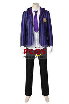 Picture of New TV show Wednesday Xavier Thorpe Cosplay Costume C07169