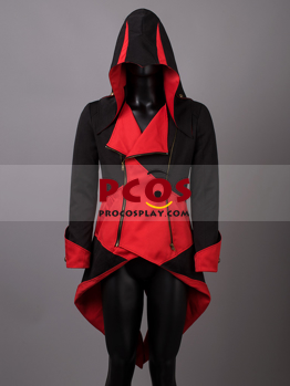 Picture of Ready to Ship Connor Kenway Red and Black Jacket  mp003486
