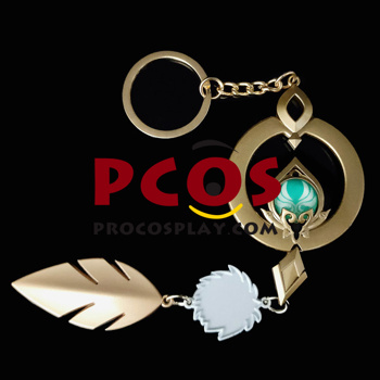 Photo de Genshin Impact Wanderer Noctilucent Vision Pendentif Porte-clés C07174