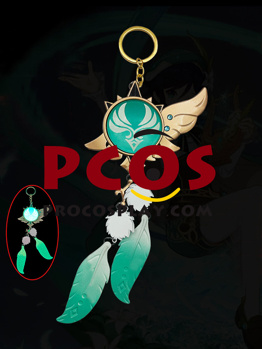 Photo de Genshin Impact Venti Noctilucent Vision Pendentif Porte-clés C07175