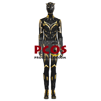 Photo de Black Panther: Wakanda Forever 2022 Shuri Cosplay Costume C07192 Top Version