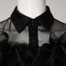 Picture of New TV Show Wednesday Addams Wednesday Cosplay Costume Ball Dress C07196  Top Version