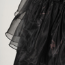 Image de la nouvelle émission de télévision mercredi Addams mercredi Cosplay Costume robe de bal C07196 Version supérieure