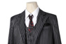 Image de la nouvelle émission de télévision mercredi Gomez Addams Cosplay Costume C07224