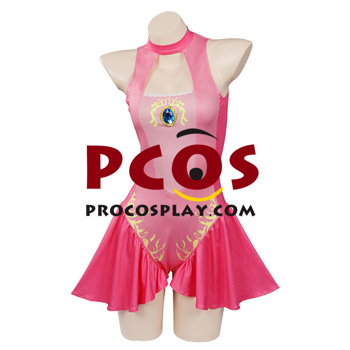 Photo de Super Mario Princess Peach Cosplay Maillot de bain C07256