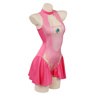 Immagine del costume da bagno cosplay di Super Mario Princess Peach C07256