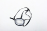 Picture of GuiltyGear Strive Baiken Cosplay Monocle Glasses C07284