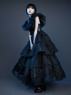 Picture of New TV Show Wednesday Addams Wednesday Cosplay Costume Ball Dress C07196  Top Version